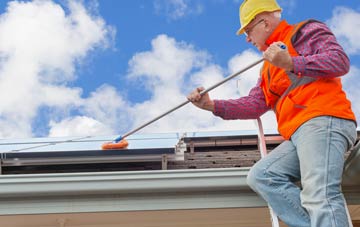 Island Carr soft wash roof cleaning